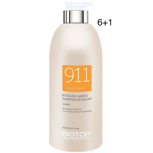 Biotop Professional 911 Quinoa Shampoo 33.8oz Year Round Offer 6+1