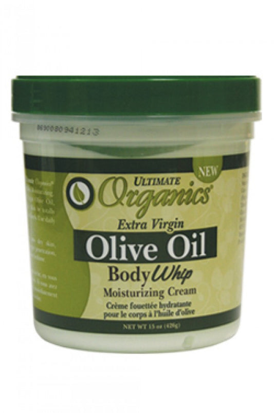 Africa's Best-44 Ultimate Organics Olive Oil Body Whip Moisturizing Cream (15 oz)