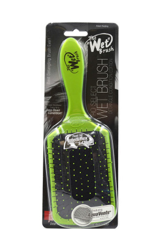 B831W-GR/PS The Wet Brush (Paddle, LIME LIGHT) -pc