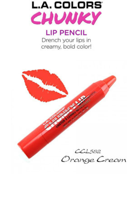 L.A. Colors Chunky Lip Pencil CCL582 Orange Cream