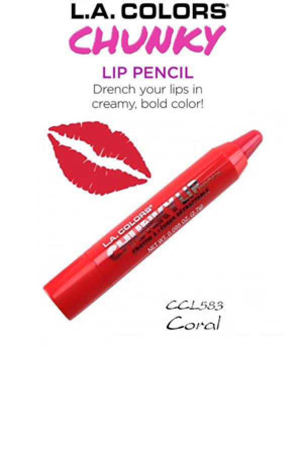 L.A. Colors Chunky Lip Pencil CCL583 Coral