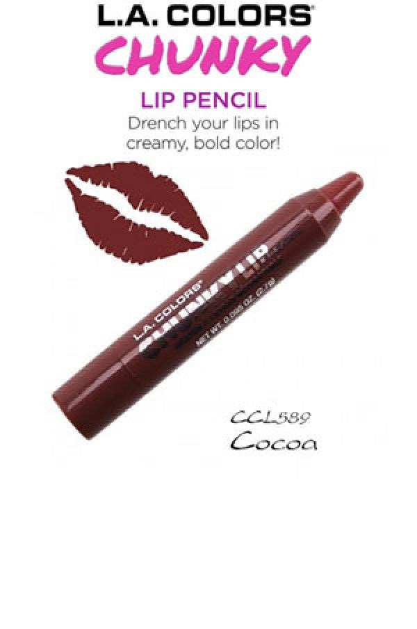 L.A. Colors Chunky Lip Pencil CCL589 Cocoa