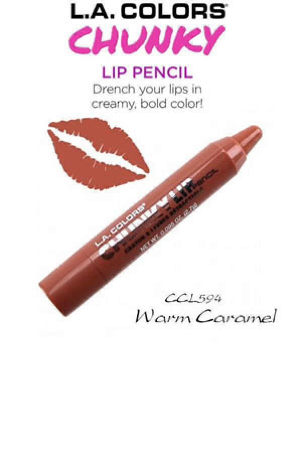 L.A. Colors Chunky Lip Pencil CCL594 Warm Caramel