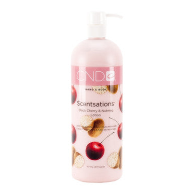 CND - Scentsations Black Cherry Nutmeg Lotion - 31oz