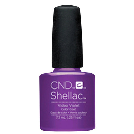 CND - Shellac UV Gel Color - Video Violet - 7.3ml