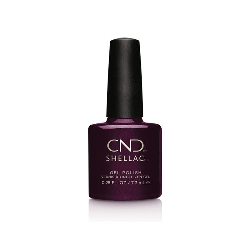 CND - Shellac UV Gel Color - Plum Paisley - 7.3ml