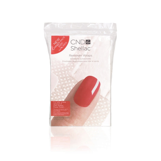 CND - Shellac UV Gel Remover Wraps - 10/pack