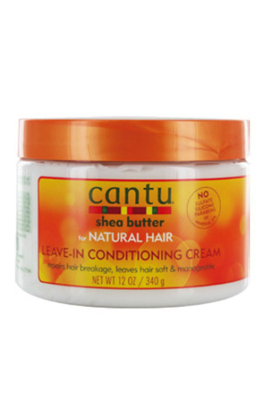 Cantu-26 Shea Butter Natural Hair Leave In Conditioning Cream (12 oz)