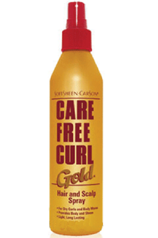 Care Free Curl-11 Gold Hair & Scalp Spray (16 oz)