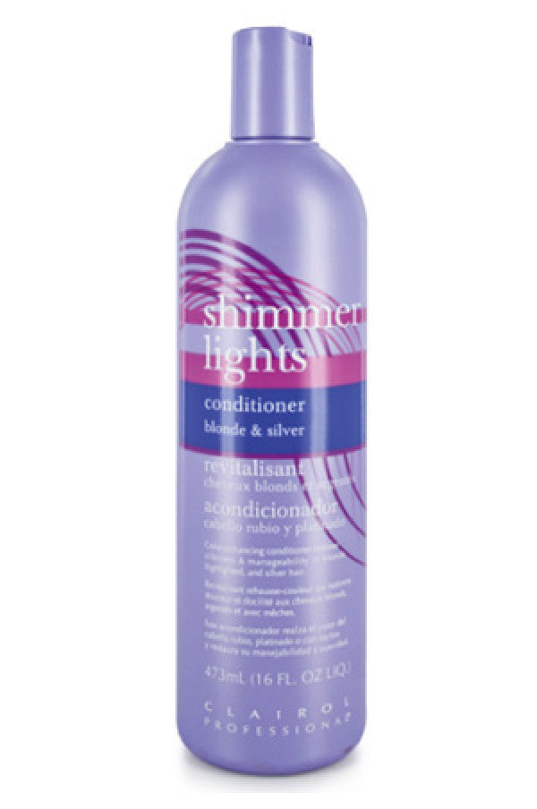 Clairol-9 Shimmer Lights Conditioner Blonde & Silver (16 oz)