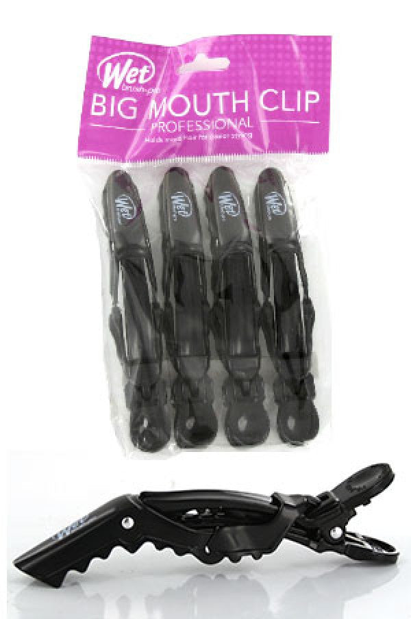 SS405-Bk Wet Big Mouth Clip (4/pk, Blackout) -pc