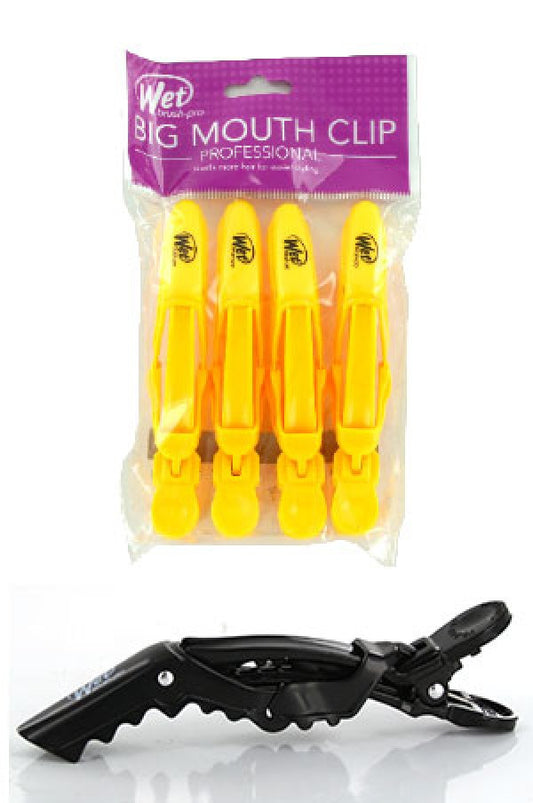 SS405N-YL Wet Big Mouth Clip (4/pk, Bee Yellow) -pc