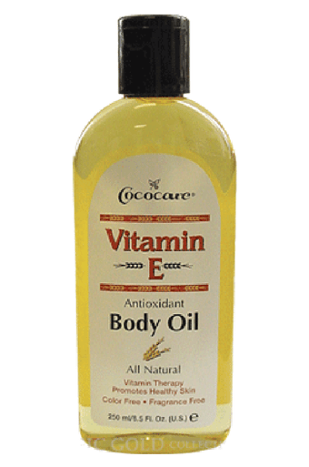 Huile corporelle antioxydante à la vitamine E Cococare-25 (8,5 oz)
