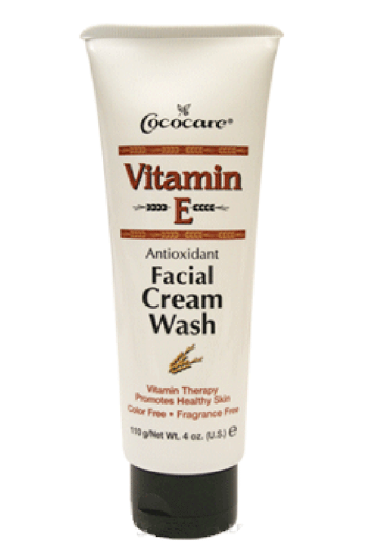 Cococare-21 Vitamin E Antioxidant Facial Cream Wash (4oz)