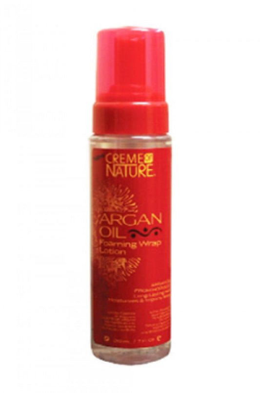 Creme of Nature-50 Argan Oil Foaming Wrap Lotion (7oz)