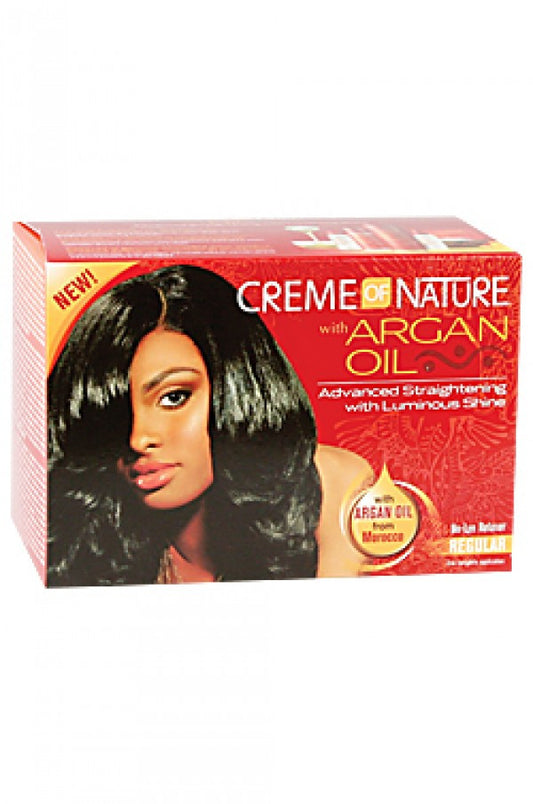 Creme of Nature-54 Argan Oil Relaxer Kit - Super