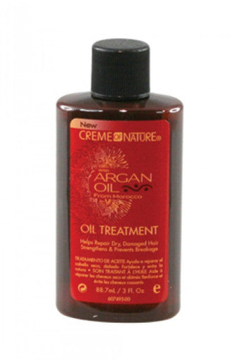 Crème de traitement à l'huile d'argan Nature-62 (3oz)