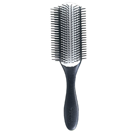 Denman - 9-Row Textured Handle Brush