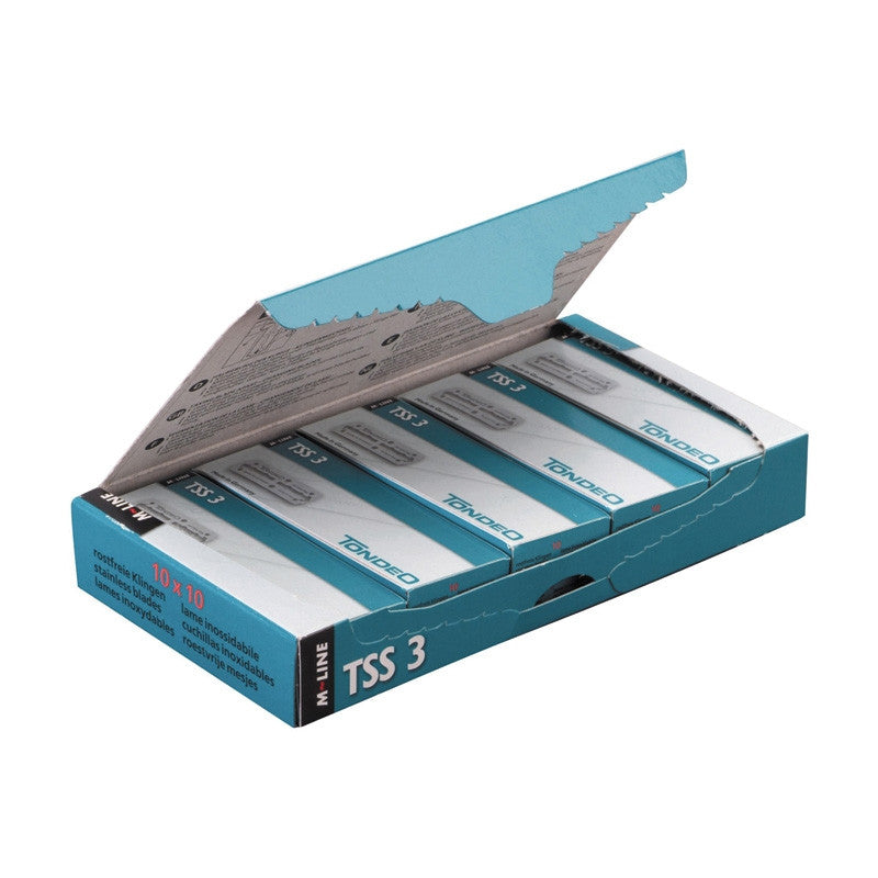 Tondeo - Extra Long TSS3 Sifter Razor Blades - 10/box