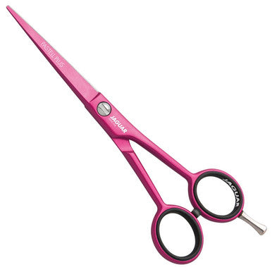 Jaguar - White Line - Pastell Plus Shears - 5.5in - Pink Candy