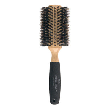 Dannyco - Brosse Nature Pro en bois de chêne avec manche en éponge - Grande