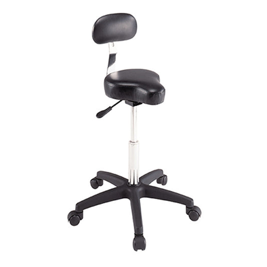 BaBylissPRO - Bicycle Seat Stool - Black