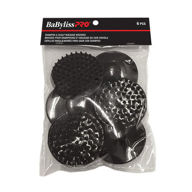 BaBylissPRO - Brosses de massage flexibles - 6pc