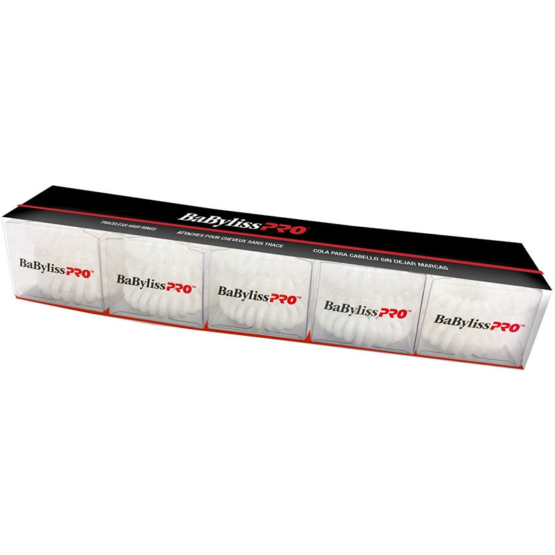 BaBylissPRO - Traceless Hair Ring - White - 5/pack