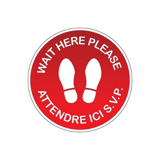 BaBylissPRO - Floor Signage - Please Wait Here