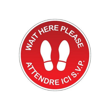 BaBylissPRO - Floor Signage - Please Wait Here