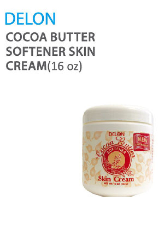 Delon-9 Cocoa Butter Softener Skin Cream (16oz)