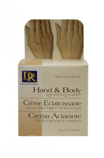 D & R-33 Hand & Body Lightening Cream (3oz)