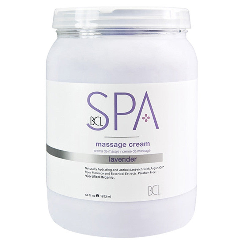 BCL Spa - Lavender Mint Massage Cream - 64oz