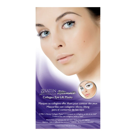 Satin Smooth - Collagen Eye Lift Mask - 3/box