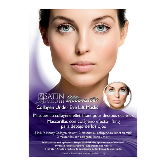 Satin Smooth - Collagen Under Eye Lift Mask - 3/box