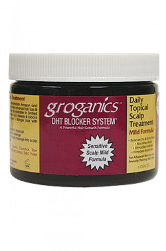 Groganic's-12 Daily Topical Sensitive Scalp Treatment Mild Formula (6oz)