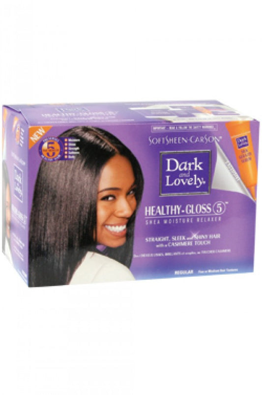 Dark & Lovely-11 Healthy Gloss 5 Shea Moisture Relaxer - Regular