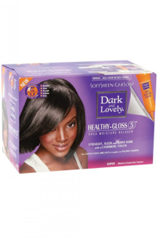 Dark & Lovely-12 Healthy Gloss 5 Shea Moisture Relaxer - Super