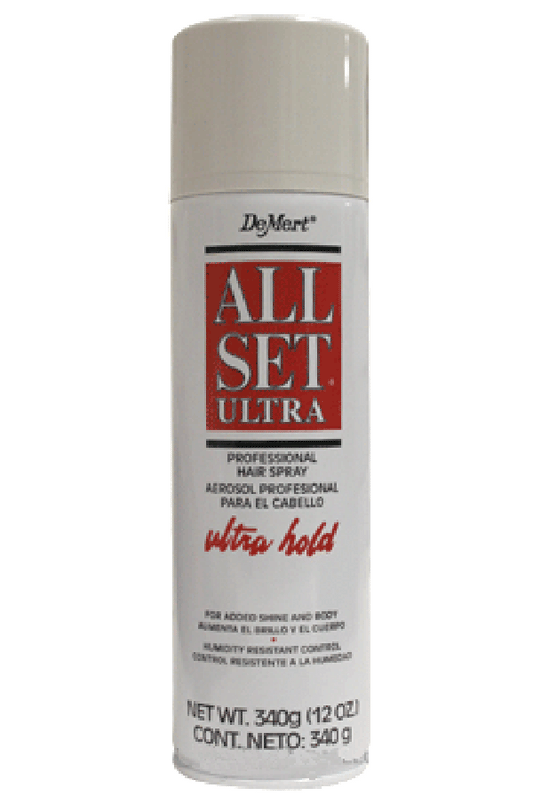 De Mert-3 All Set Ultra Hair Spray (Red)-12oz