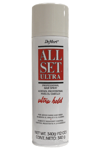 De Mert-3 All Set Ultra Spray pour cheveux (Rouge) - 12 oz