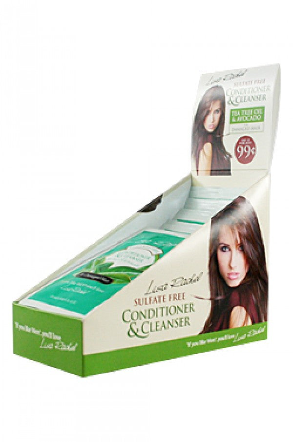 D & R-186 Lisa Rachel Tea Tree Oil & Avocado Conditioner & Cleanser-for Damaged Hair (24/pk)