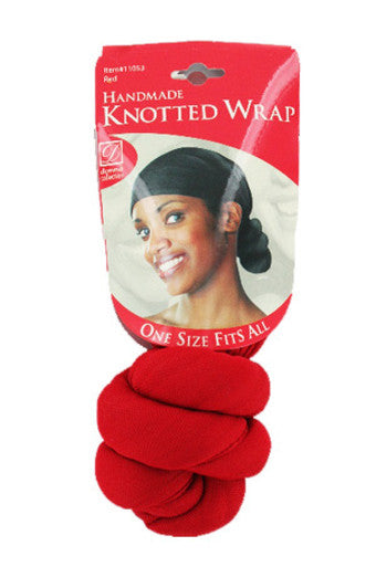 Donna-11053 Knotted Head Wrap (Red) -pc