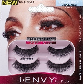 I.Envy By Kiss Juicy Volume 12 Double Pack P/R Hair - KPED12