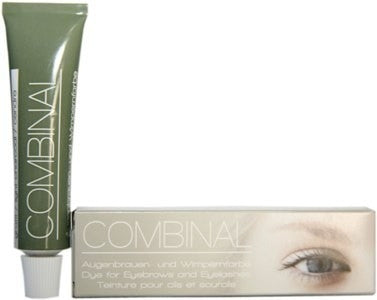 Combinal Dye For Eyebrows And Eyelashes Light Charcoal -15ml