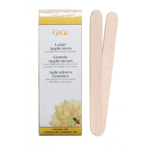 GiGi Rounded Wax Applicator 100pk Large