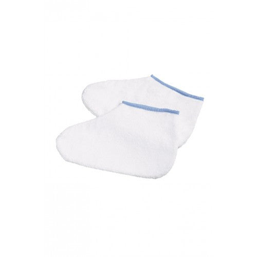 Satin Smooth Spa Booties White