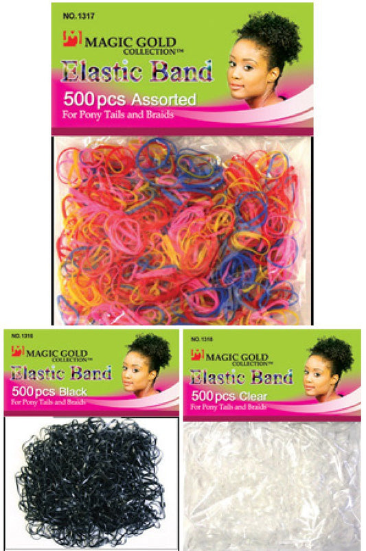 Magic Gold Elastic Band 500pc -dz