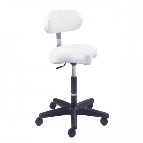 Equipro 31300 Ergonomic Air-lift Stool With Backrest