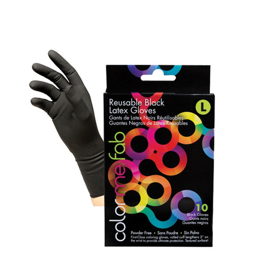 Framar - (90012) Color Me Fab Gloves - Large - 10pc