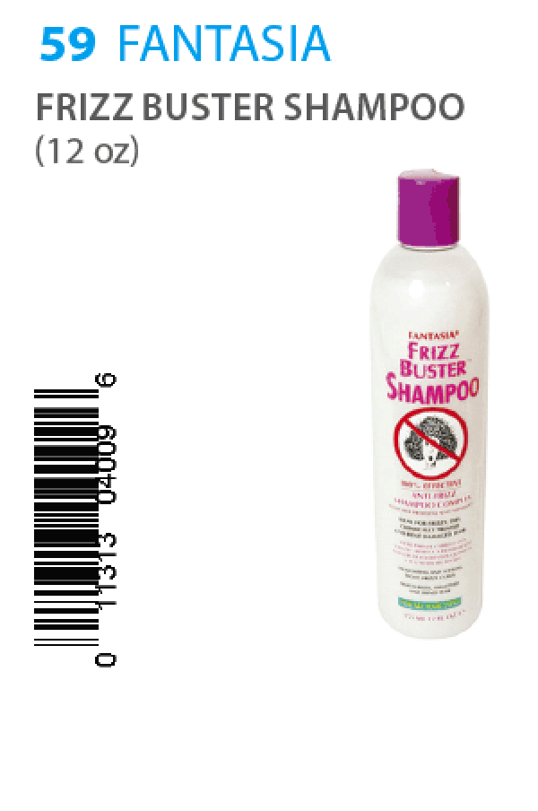 Fantasia-59 Frizz Buster Shampoo (12oz)
